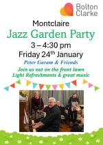 INVITATION TO ENJOY JAZZ AT MONTCLAIRE on 24th January